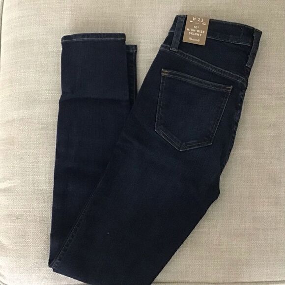 Madewell 10”High Rise Skinny Jeans NWT - Picture 7 of 9